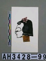 藏品(影偶頭—文旦)的圖片